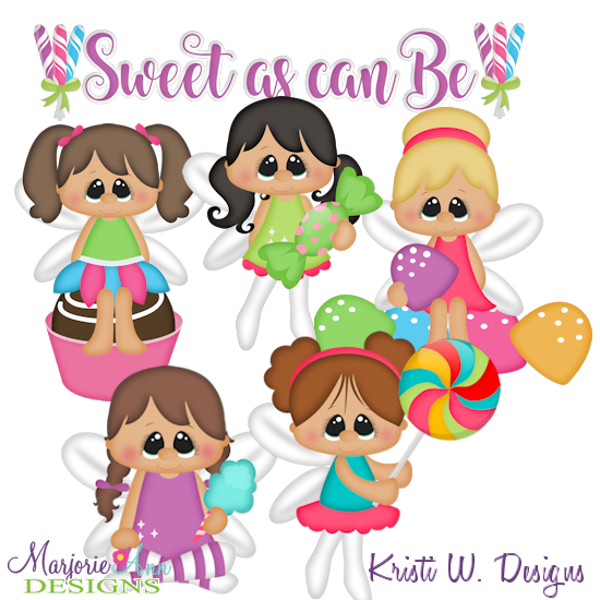 Sweet As Can Be SVG Cutting Files Includes Clipart - Click Image to Close